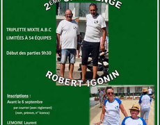 Concours de pétanque Officiel - NERONDE