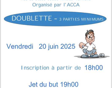 Concours de pétanque Ouvert à tous - Nivolas-Vermelle