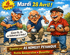 Concours de pétanque Ouvert à tous vétéran - Nomexy