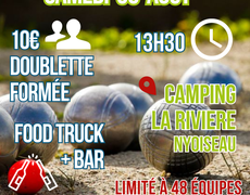 Concours en Doublette le 30 août 2025 - Nyoiseau - 49500