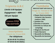 Concours de pétanque Officiel - OLBY