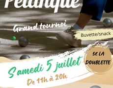 Concours en Doublette le 5 juillet 2025 - Oullins - 69600
