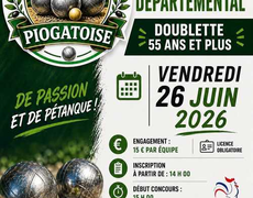 Concours de pétanque Officiel - PIOGAT