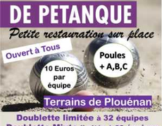 Concours de pétanque Ouvert à tous - Plouénan