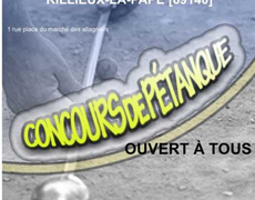 Concours en Doublette le 30 août 2025 - Rillieux-la-Pape - 69140