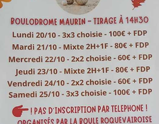 Concours de pétanque Ouvert à tous - Roquevaire