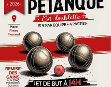 Concours de pétanque Ouvert à tous - Royère-de-Vassivière