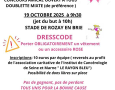 Concours de pétanque Ouvert à tous - Rozay-en-Brie