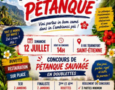 Concours de pétanque Ouvert à tous - Saint-Étienne