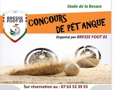 Concours de pétanque Ouvert à tous - Saint-Étienne-sur-Reyssouze