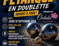 Concours de pétanque Ouvert à tous - Saint-Genis-Pouilly