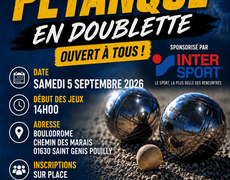 Concours de pétanque Ouvert à tous - Saint-Genis-Pouilly