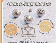 Concours en Tête à tête le 20 juin 2026 - Saint-Georges-Motel - 27710