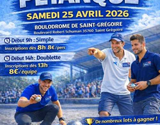 Concours en Tête à tête le 25 avril 2026 - Saint-Grégoire - 35760