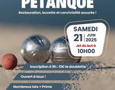 Concours de pétanque Ouvert à tous - Saint-Jean-de-Moirans