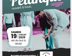 Concours en Doublette le 19 juillet 2025 - Saint-Joachim - 44720