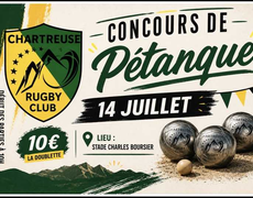 Concours en Doublette le 14 juillet 2026 - Saint-Laurent-du-Pont - 38380