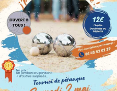 Concours de pétanque Ouvert à tous - Saint-Martin-la-Plaine