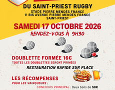 Concours de pétanque Ouvert à tous - Saint-Priest