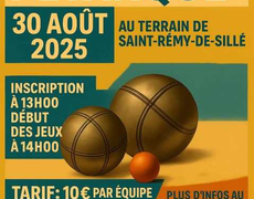 Concours en Doublette le 30 août 2025 - Saint-Rémy-de-Sillé - 72140