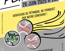 Concours de pétanque Ouvert à tous - Saint-Sulpice-de-Pommeray