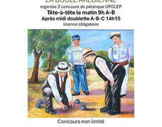 Concours de pétanque Officiel - Saint-Yrieix-la-Perche