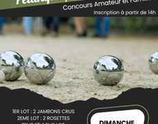 Concours en Doublette le 29 juin 2025 - Sainte-Catherine - 69440