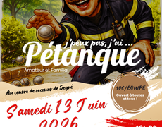 Concours en Doublette le 13 juin 2026 - Segré-en-Anjou Bleu - 49500