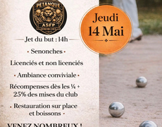 Concours de pétanque Ouvert à tous - Senonches