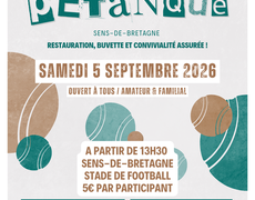 Concours de pétanque Ouvert à tous - Sens-de-Bretagne