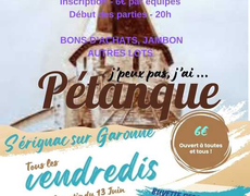 Concours en Doublette le 22 août 2025 - Sérignac-sur-Garonne - 47310