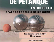 Concours en Doublette le 15 août 2025 - Sissonne - 02150