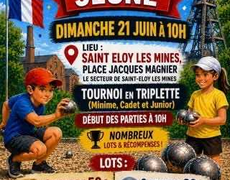 Concours de pétanque Officiel Jeune - St eloy les mines