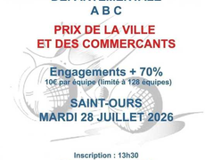 Concours de pétanque Officiel - ST OURS