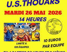 Concours de pétanque Ouvert à tous vétéran - Thouars