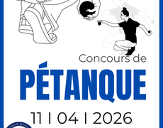 Concours de pétanque Ouvert à tous - Verrières-en-Forez
