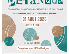 Concours de pétanque Ouvert à tous - Vieillevigne