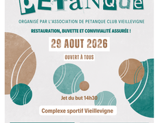 Concours de pétanque Ouvert à tous - Vieillevigne