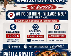 Concours en Doublette le 13 septembre 2026 - Village-Neuf - 68128