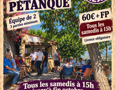 Concours en Doublette le 19 septembre 2026 - Villars - 84400