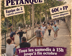 Concours en Doublette le 17 octobre 2026 - Villars - 84400