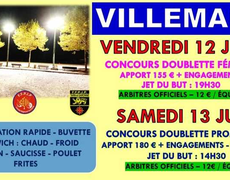 Concours de pétanque Officiel Féminin - VILLEMADE