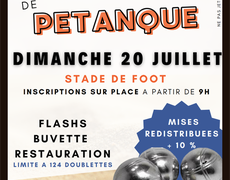 Concours en Doublette le 20 juillet 2025 - Villers-les-Pots - 21130