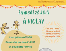 Concours de pétanque Ouvert à tous - Violay