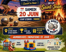 Concours de pétanque Ouvert à tous - Woippy