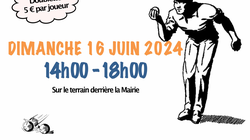 Concours en Doublette le 16 juin 2024 - Auvilliers-en-Gâtinais - 45270