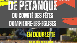 Concours en Doublette le 28 juin 2024 - Dompierre-les-Églises - 87190