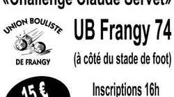 Concours en Doublette le 6 juillet 2024 - Frangy - 74270
