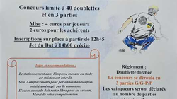 Concours en Doublette le 26 octobre 2024 - Gouy-sous-Bellonne - 62112