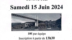 Concours en Doublette le 15 juin 2024 - La Roche-Bernard - 56130
